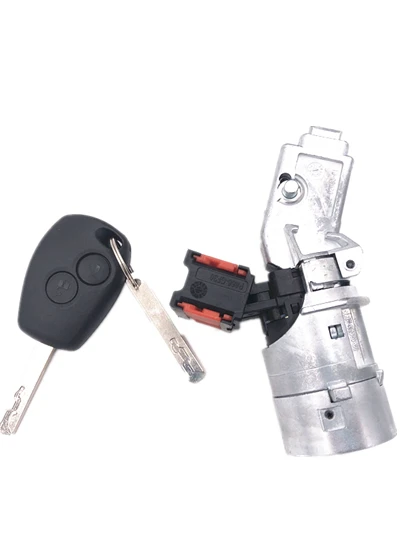 Замок зажигания ствол стартер переключатель + ключ для Renault Vauxhall Fiat 2005 2012 7701208408