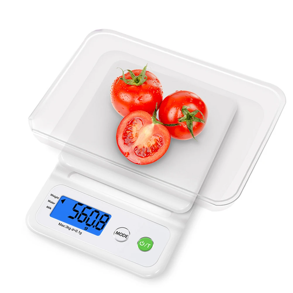 3000/0. 1g электронные кухонные весы с ЖК дисплеем цифровой инструмент для измерения