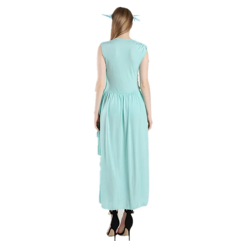 Charmian Статуя Свободы костюм на Хэллоуин сексуальный Карнавальный для взрослых
