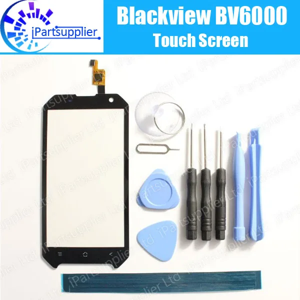 

Панель сенсорного экрана Blackview BV6000, 100% гарантия, новая оригинальная стеклянная панель, Замена сенсорного экрана для Blackview BV6000
