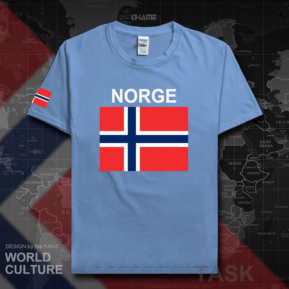 Норвежская Norge Мужская футболка 2017 трикотажные изделия национальной команды