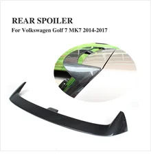 PU Неокрашенный автомобильный передний бампер для VW GOLF VII 7 MK7 GTI R Rline хэтчбек- автомобильные аксессуары