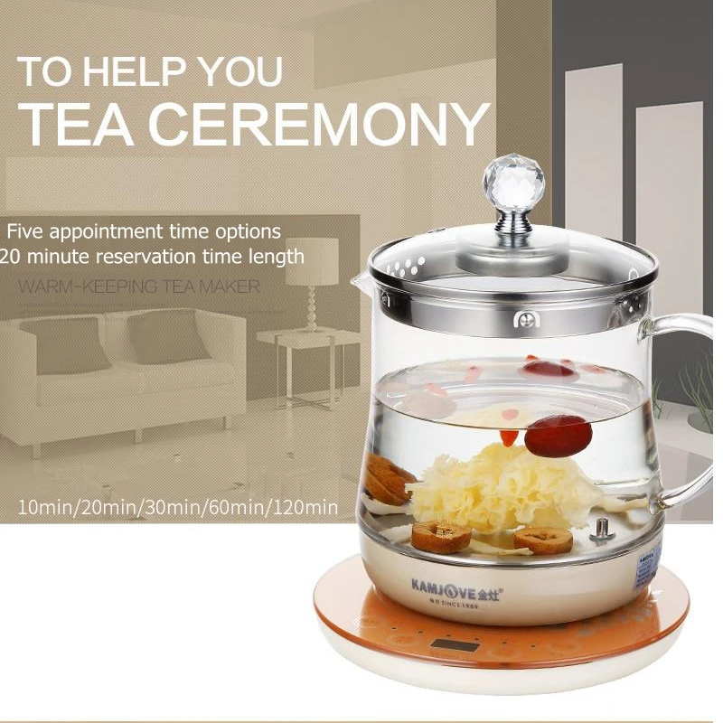KAMJOVE Электрический чайник Intelligenc машина автоматический кипячение