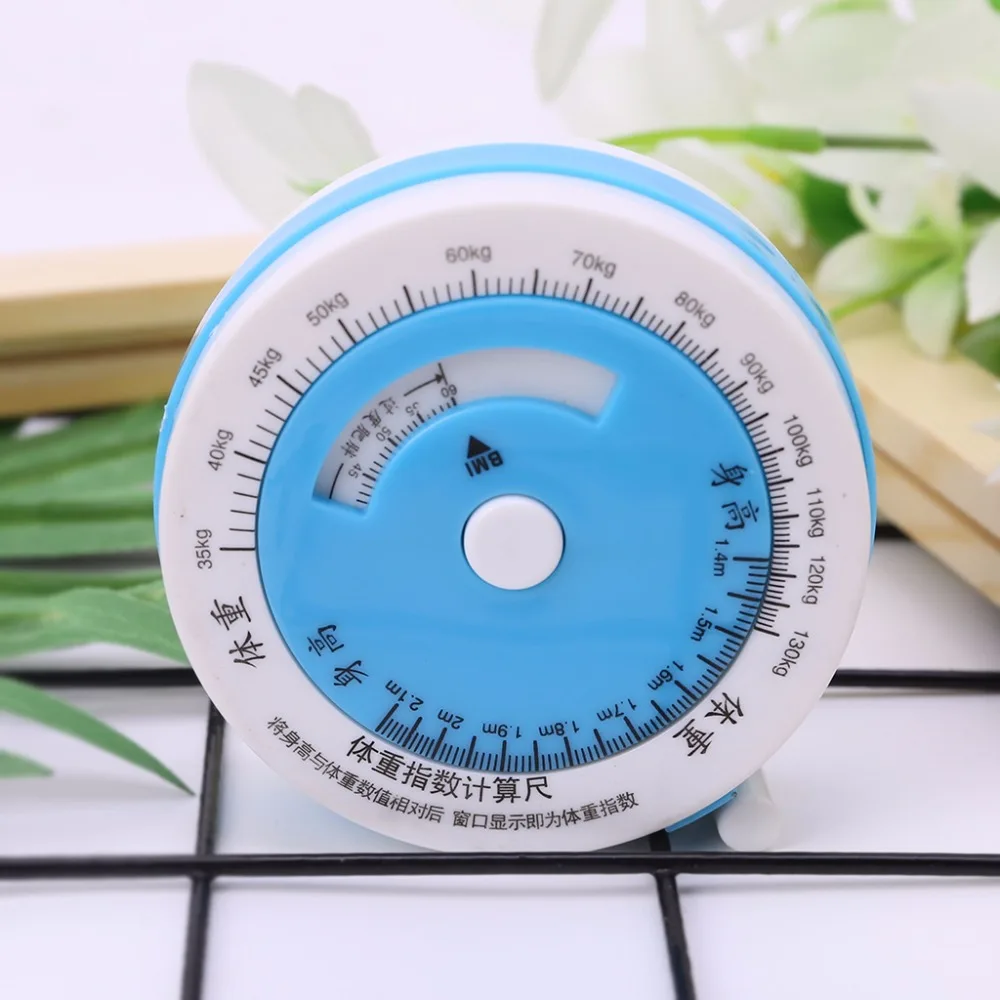 150 см BMI лента измеряет Индекс Массы Тела выдвижной ленты диета потеря веса