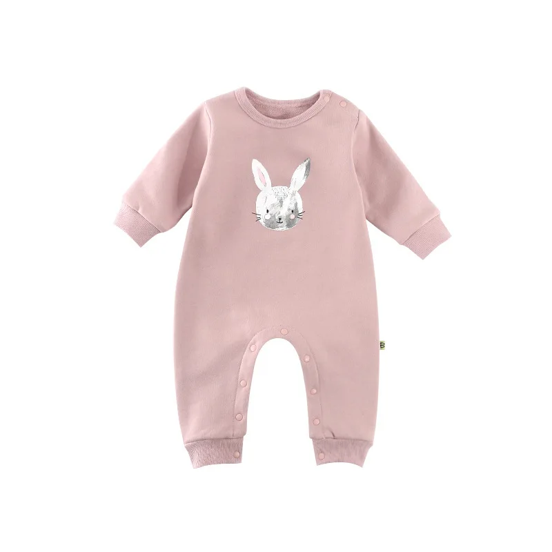 Одежда для малышей 0-2 лет осень 2018 новое боди с изображением животных | Детская