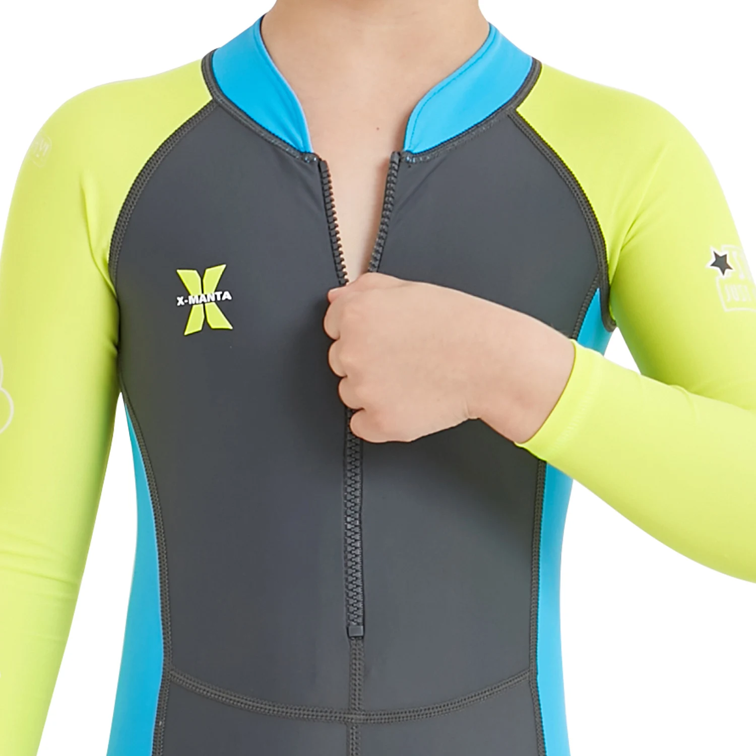 WildSurfer Детский костюм для дайвинга Девушка полный купальник для тела с длинными рукавами для мальчиков цельный Медузы Детские купальники для плавания W121