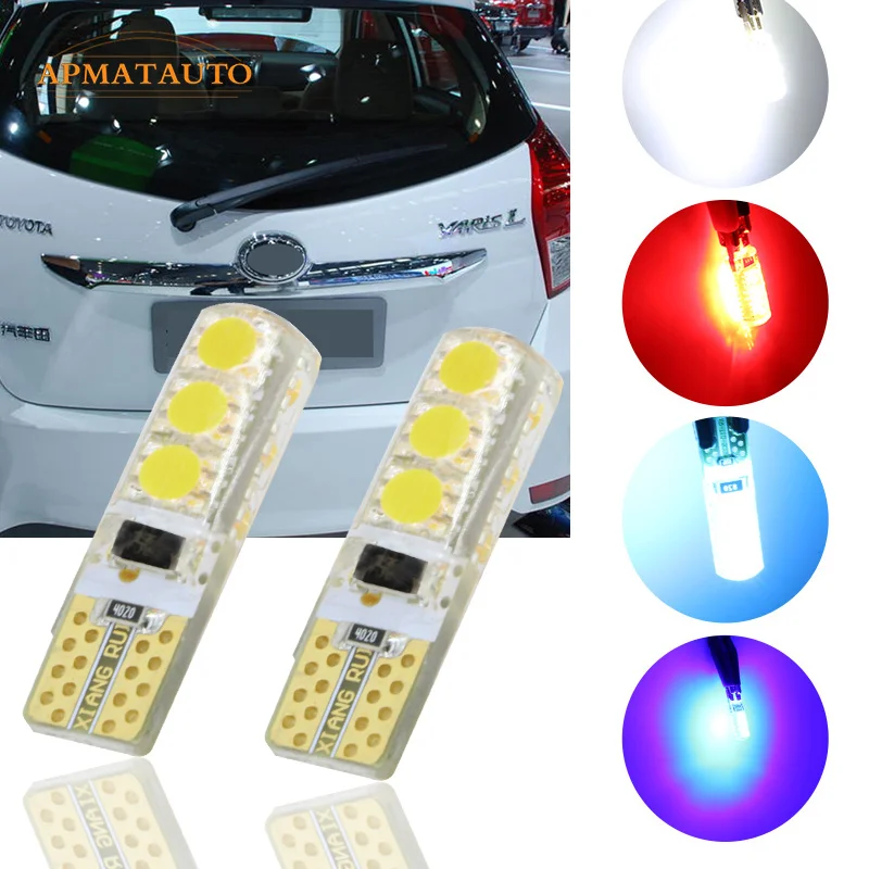2x T10 T16 W5W номерной знак света светодиодный лампы для Toyota Corolla Yaris Vios Camry Reiz корона Highlander Prado PREVIA LAND