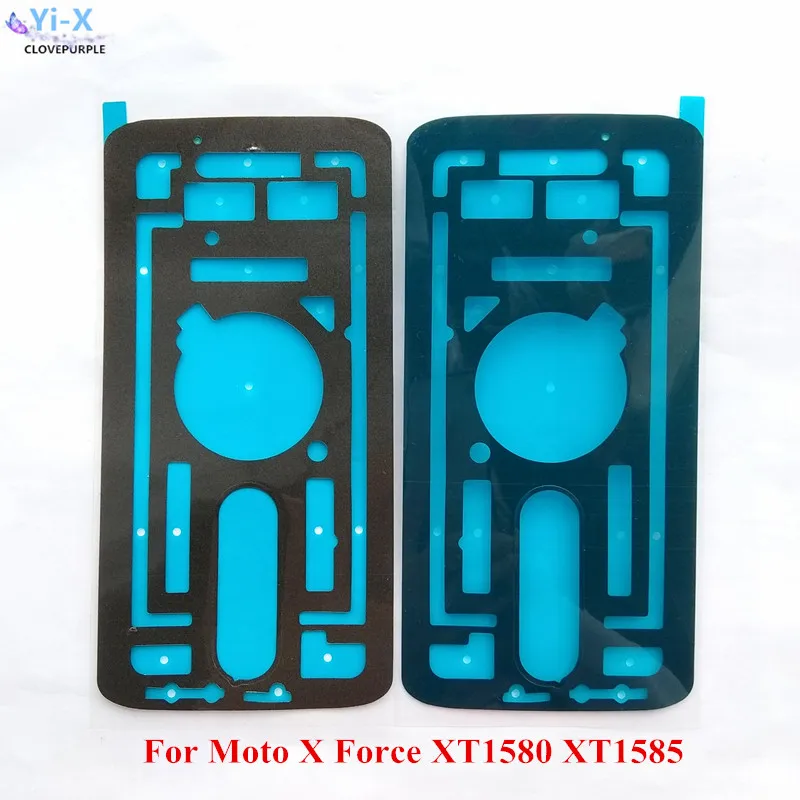 2 шт. задняя крышка аккумулятора оригинальный новый стикер клейкая лента для Motorola