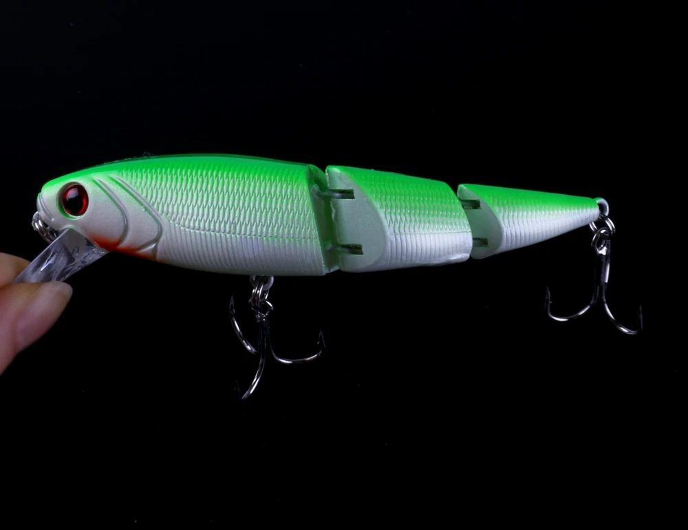 8PCS Jointed Minnow Fishing Lure Jerkbait Hard Swimbait 105mm 15g Lifelike Wobblers | Спорт и развлечения