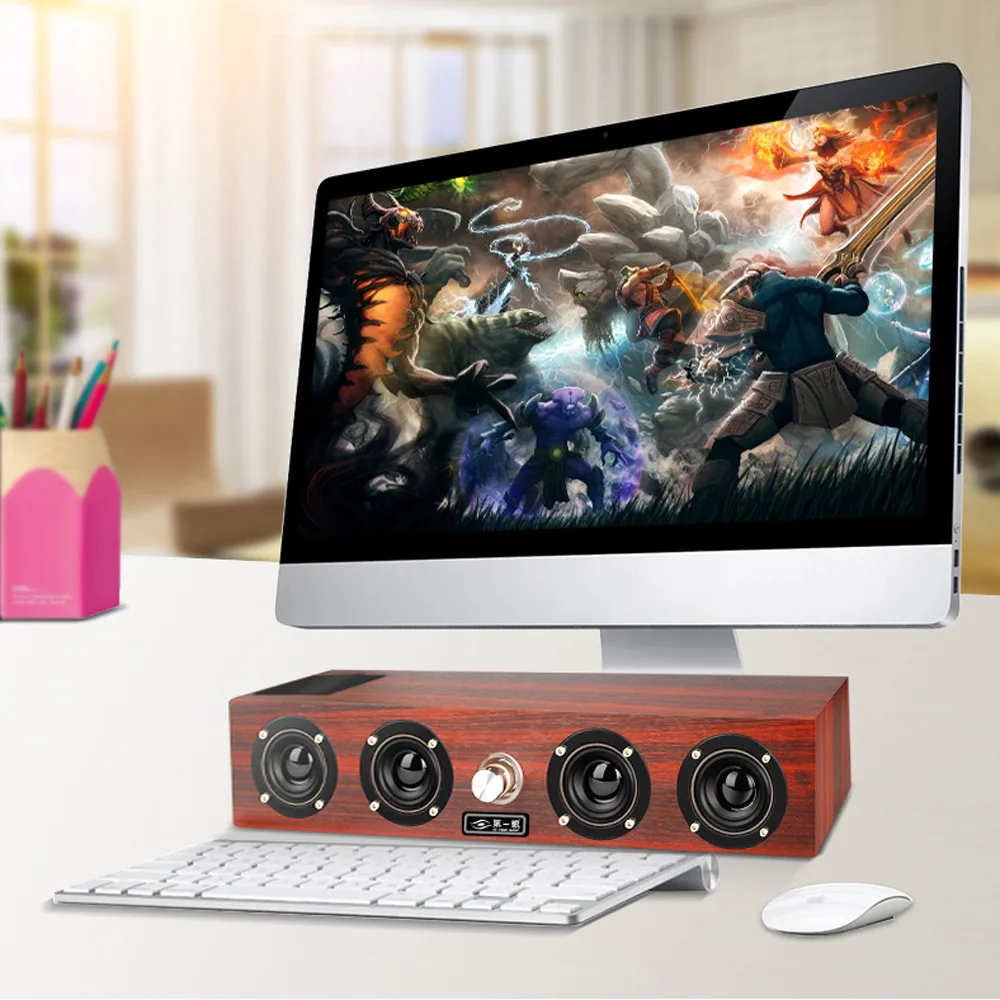 Bluetooth динамик 20 Вт Портативная колонка беспроводная акустическая система