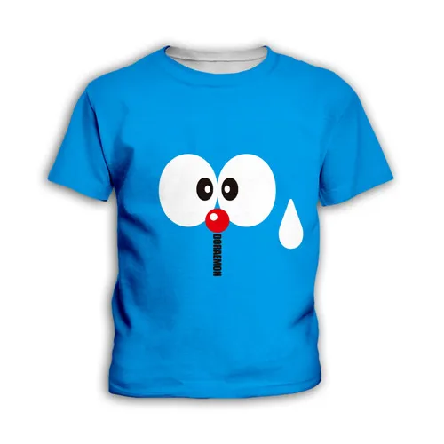Детские синие толстовки с капюшоном и 3D-принтом «Nobita Nobi kawaii Doraemon» модная толстовка с капюшоном для маленьких мальчиков и девочек, комплект уличной одежды, пуловер