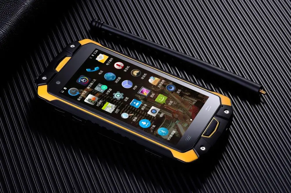 LEMHOOV V18 IP68 водонепроницаемый телефон прочный Android смартфон противоударный MTK6753 Восьмиядерный 3 ГБ ОЗУ 2 Вт UHF радио 4G
