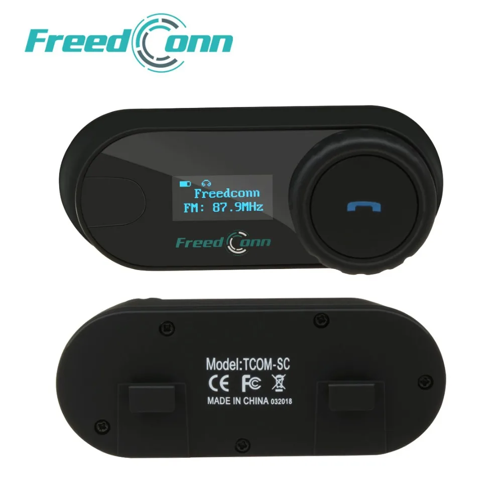 QPLOVE FreedConn новая версия TCOM SC Bluetooth мотоциклетная гарнитура шлем домофон ЖК экран с