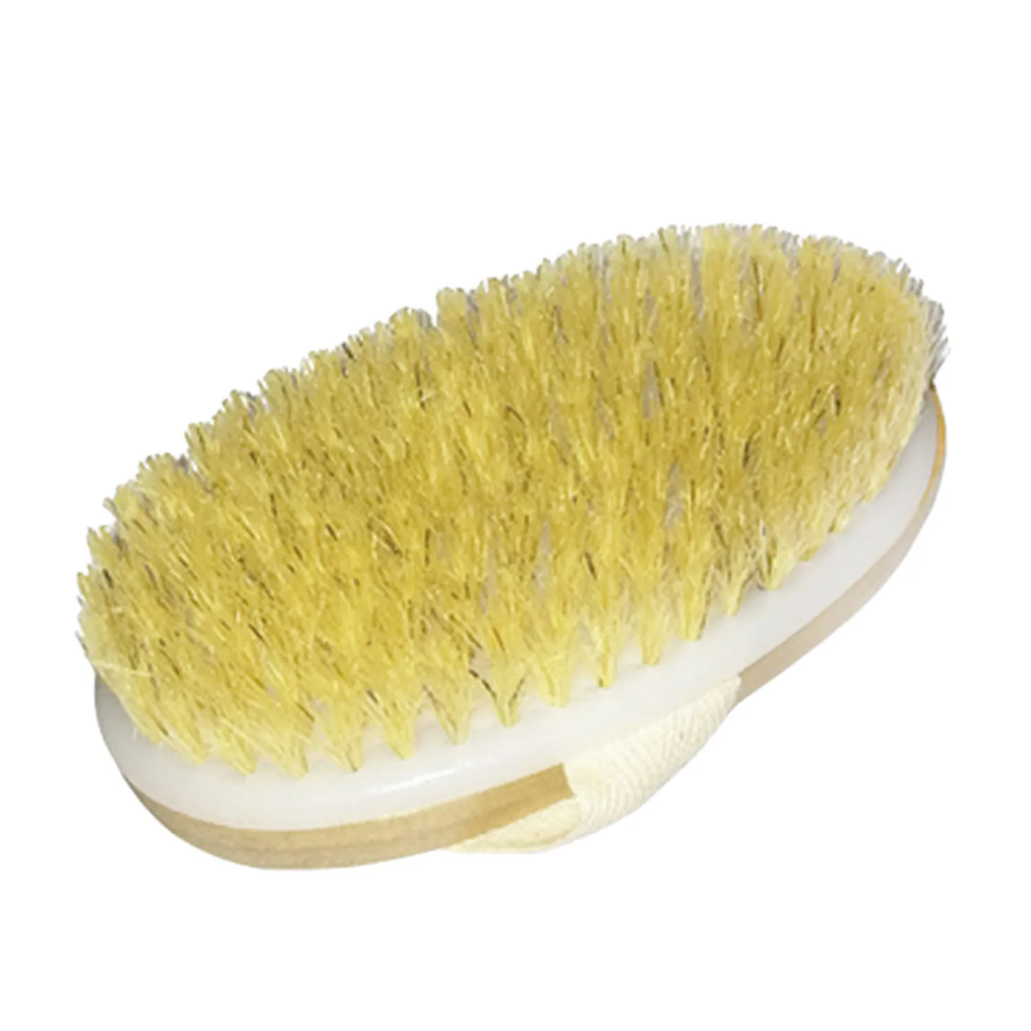 2 шт. щетка для тела с щетиной и длинной съемной ручкой массажа ванны спа