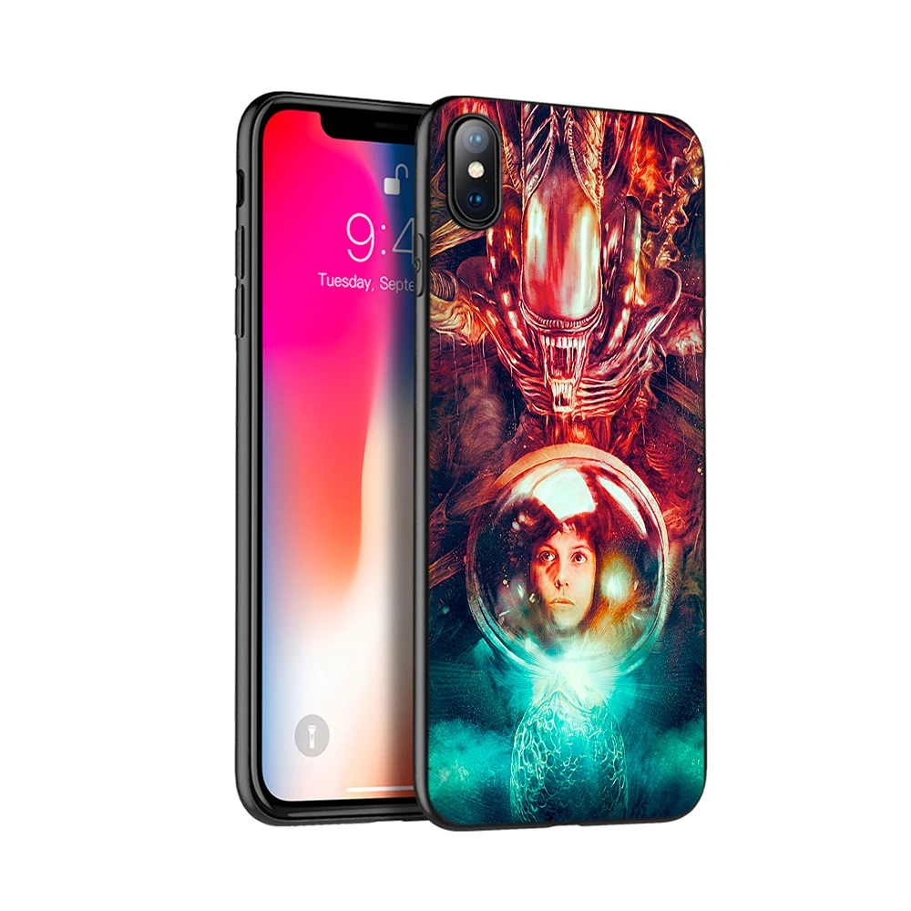 Черный чехол из ТПУ для iphone 5 5s SE 2020 6 6s 7 8 plus x 10 силиконовый XR XS 11 pro Max с изображением