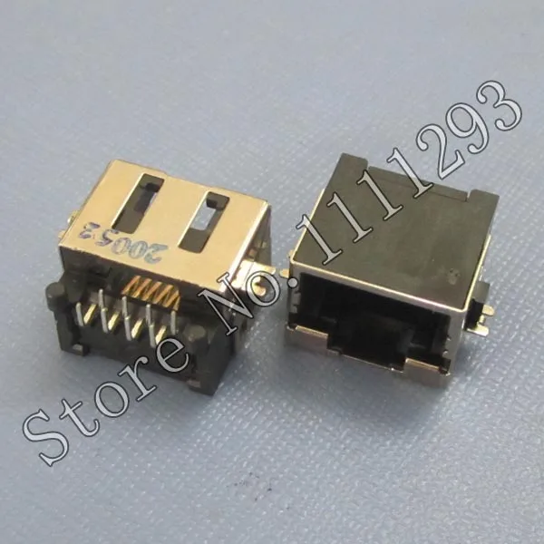 Разъем LAN 10 шт./лот для Asus G73S G73SW G73JH N73S U31J U35J U35F U43F UL20FT UL30VT X35J X35S U31JG U31SD RJ45 порт|connector