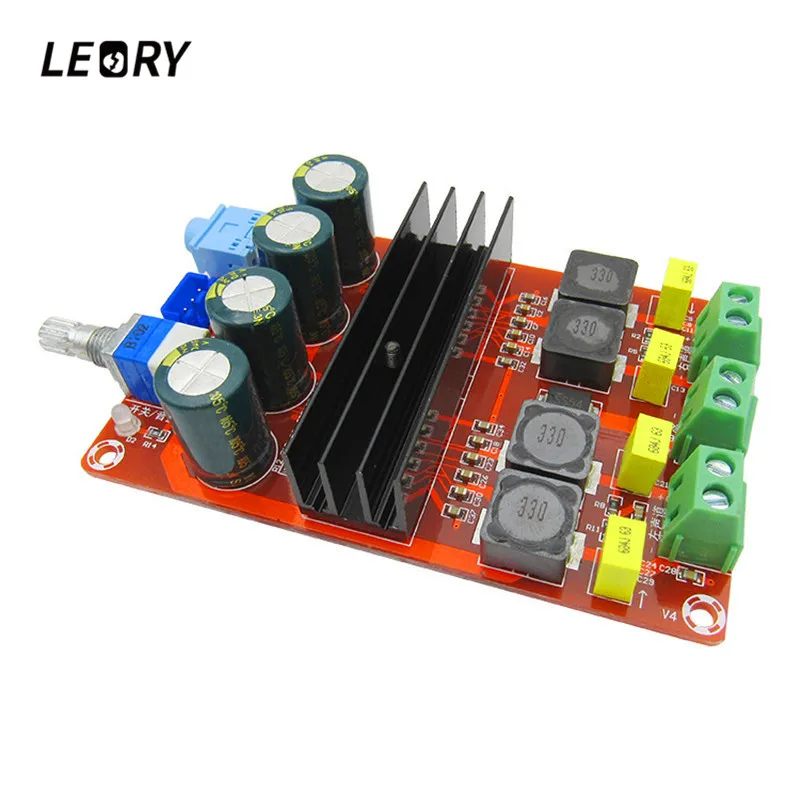 LEORY HF47 TPA3110 2x15 Вт Двухканальный беспроводной bluetooth динамик Цифровой усилитель плата потолочный динамик DC 12 В 1A аудио усилитель