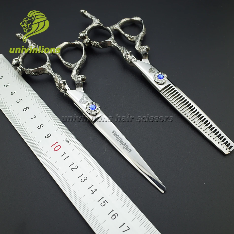 6.0&quot hairstylist scissors barbering designs hair best cutting shears haircutter coiffeur thinning haircut | Красота и здоровье