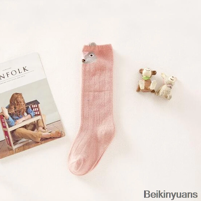 Милые детские милые носки с принтом в виде персонажей из мультфильма Fox Kids