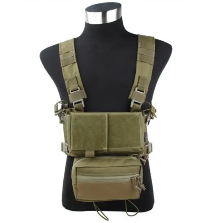 Lightweight 500D Hunting Tactical Vest Modular Chest Rig Set TMC3115 KK|Шлемы| |
