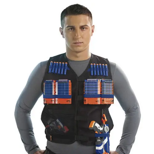 Новый Регулируемый тактический жилет с карманами для Nerf N Strike камуфляжный одежда