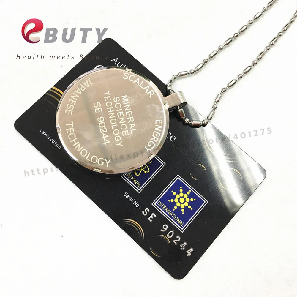 Мужские часы из нержавеющей стали кулоны Quantum здоровой энергии подвески энергия