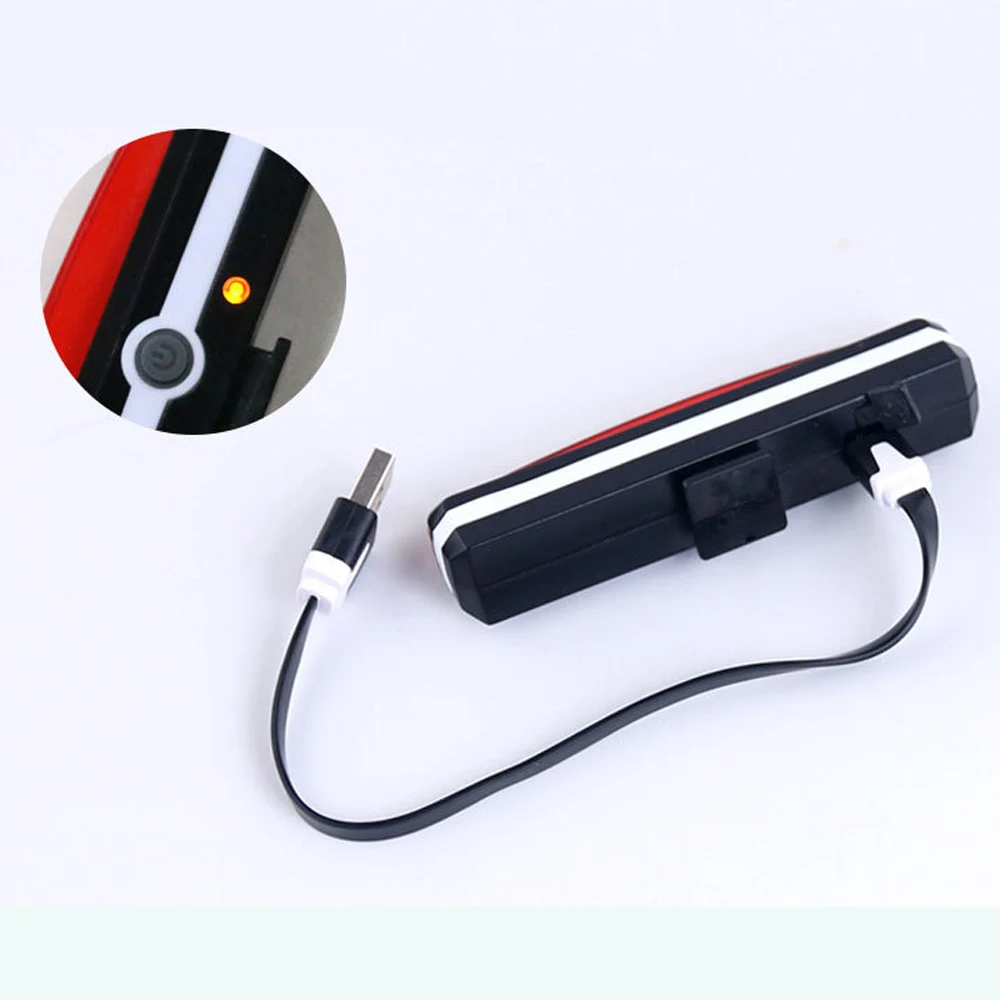 USB Перезаряжаемый велосипедный задний светильник, велосипедный светодиодный задний светильник, водонепроницаемый велосипедный задний светильник, задний фонарь для велосипеда