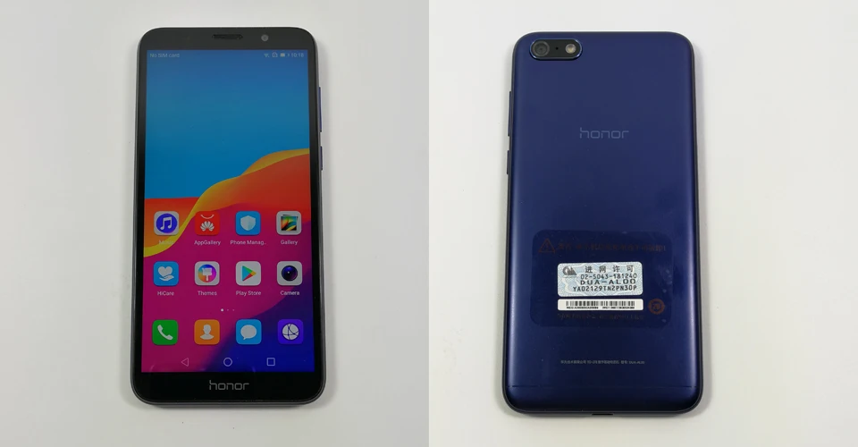 Новинка, Смартфон honor 7 Play, 2 ГБ, 16 ГБ, 5,45 дюйма, honor play 7, дисплей FullView, 4G, LTE, Android 8,1, четырехъядерный, 3020 мАч