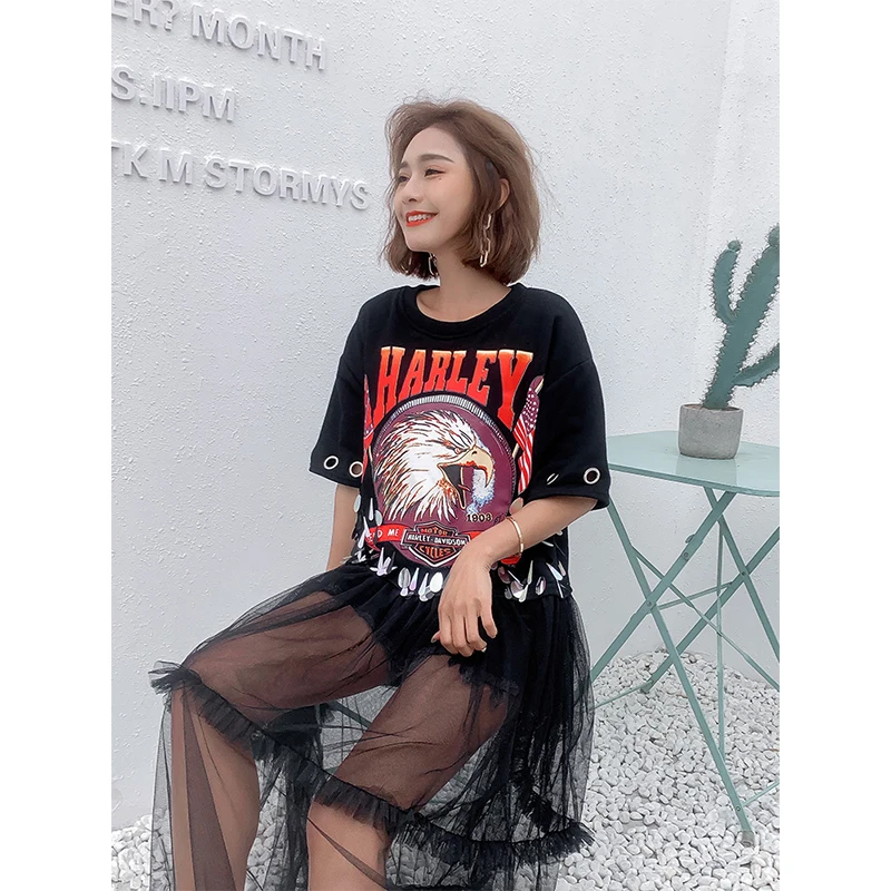 2019 Spring women sequined long dresses fashion gauze patchwork chic | Женская одежда
