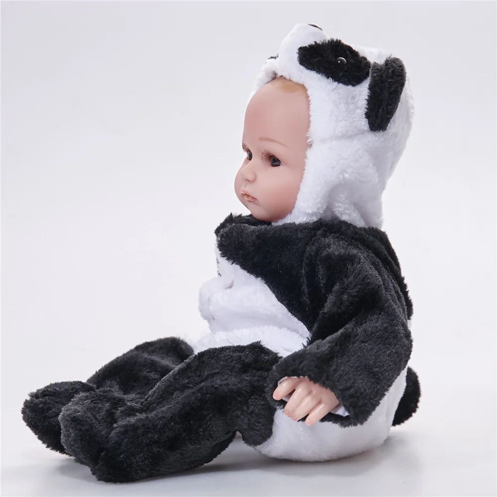 LEOOFU 18 дюймов милый bebe возрождается тело куклы силиконовые для новорожденных и