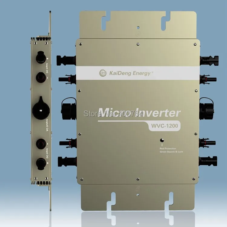 Водонепроницаемый Лидер продаж микро инвертор солнечной энергии! 1200W 22 50VDC 180 260VAC