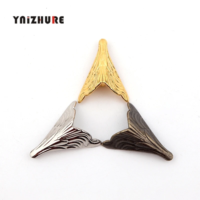 8 шт. протекторы для углов под старину бронзовые тона чехол углы украшения мебели