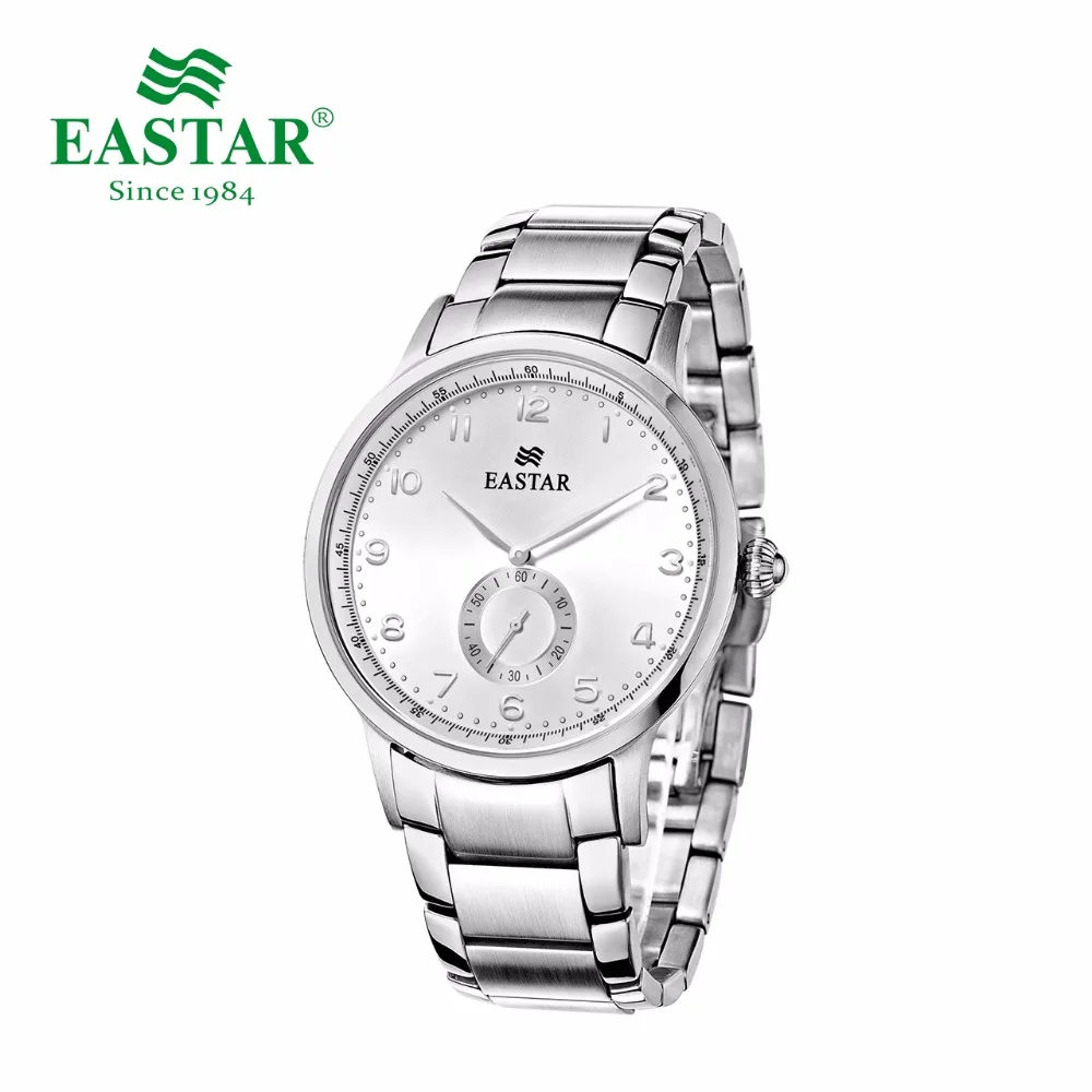 

Eastar Japan Quartz Movement Watch Casual Luxury Stainless Steel Case And Brand Man Calendar Metal Dial Waterproof Wrist Watch