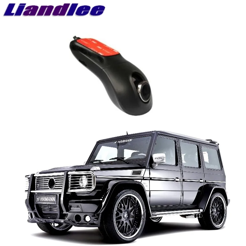Видеорегистратор Liandlee для автомобиля Mercedes Benz G MB 463 запись дорожного движения Wi-Fi