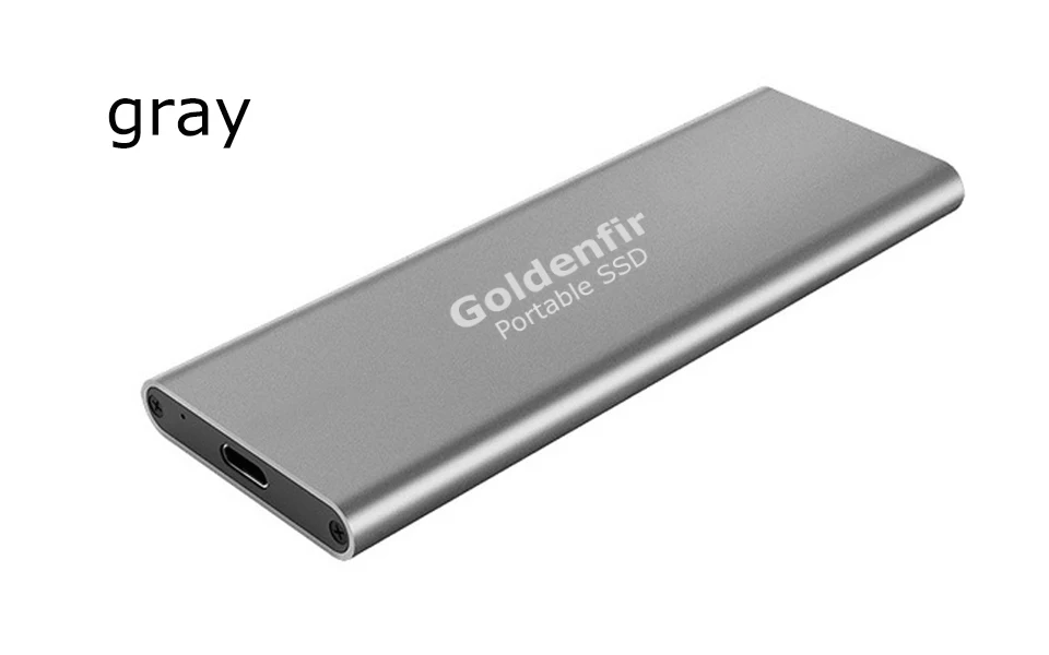 Goldenfir новые товар Портативный SSD USB 3,1 64 Гб 128 ГБ 256 512 1 ТБ внешний твердотельный накопитель для Бизнес и частные