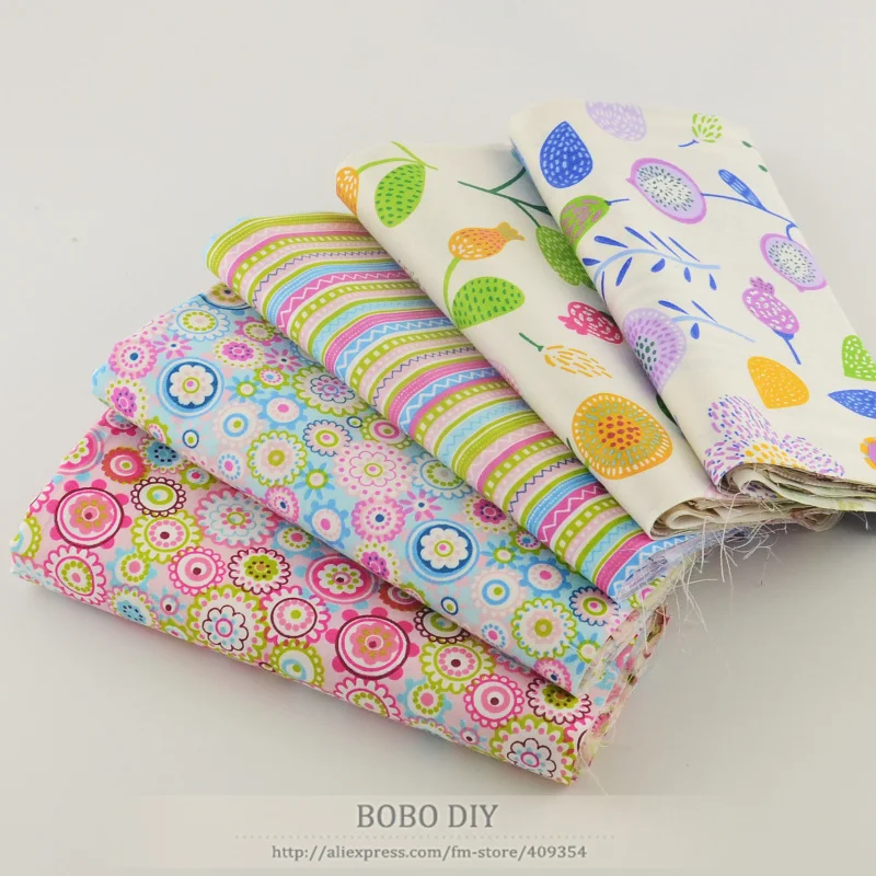 Teramila розовый цветок 100% хлопок ткань декор постельные принадлежности одежда