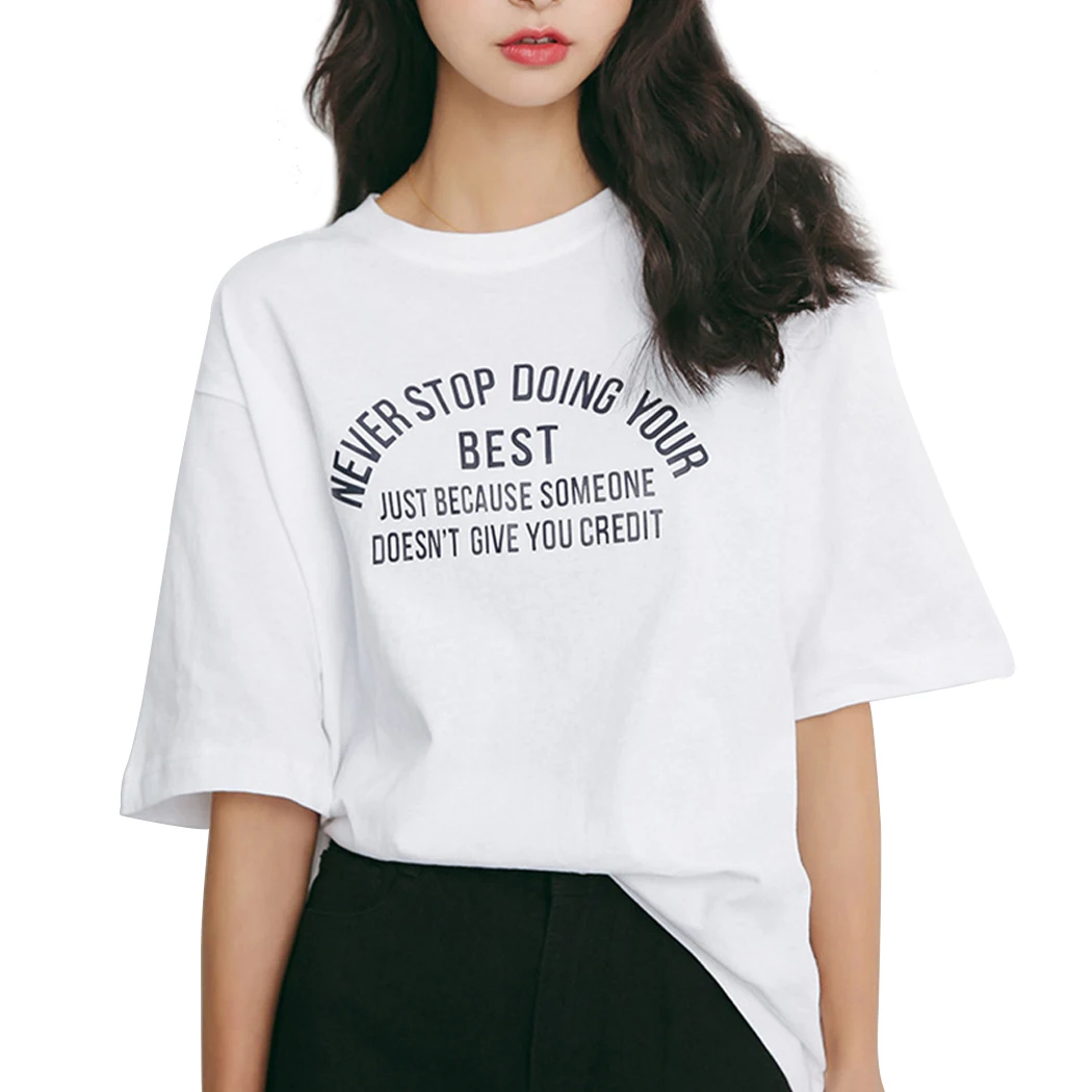 Новый корейский 2018 модные женские туфли хлопковая Футболка короткий рукав