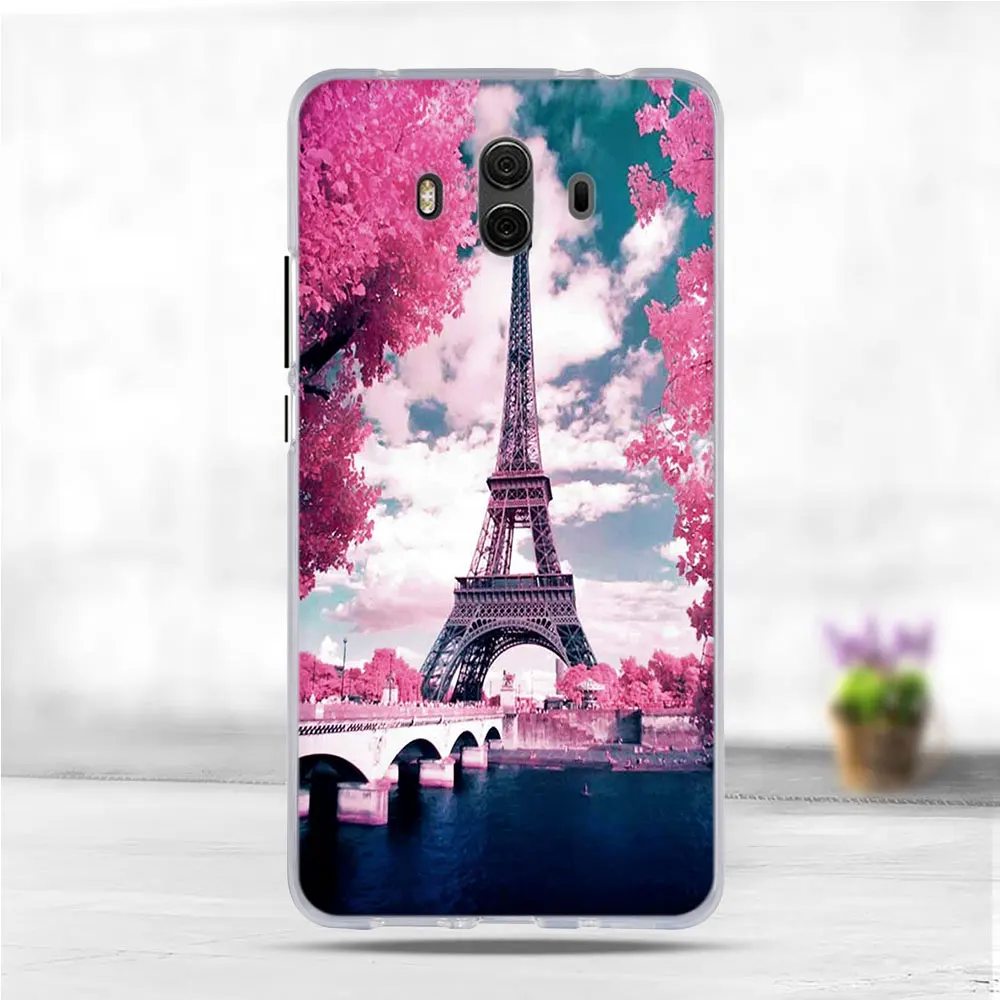 Защитный чехол для Huawei Mate 10 5 9 дюйма задняя крышка ALP L09 L29 силиконовый