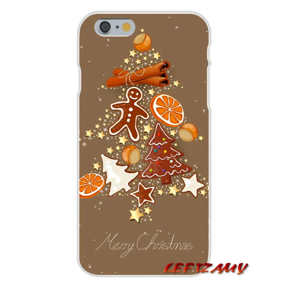 Transparent TPU Bag Case For Samsung Galaxy A5 A6S A7 A8 A9S Star J4 J6 J7 J8 Prime Plus 2018 happy New Year Christmas snowflake | Мобильные