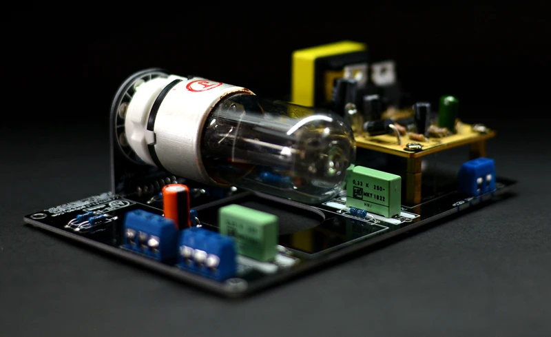 Последние DC12V Car Audio 6N8P(6H8C 6SN7) ламповый Предварительный усилитель HiFi предусилитель доска