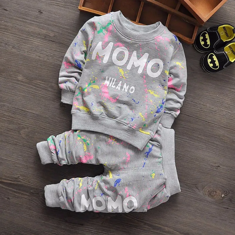 Дети Мальчики Девочки Комплект Одежды Повседневная Теплые Детские Одежда Наборы