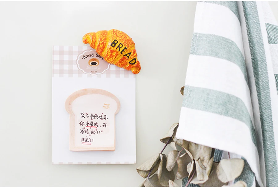 1х милый хотите есть продукты Kawaii Sticky Notes Post memo pad школьные принадлежности планировщик наклейки бумажные закладки для офиса канцелярские принадлежности