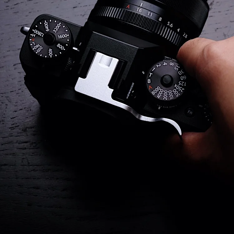 Фото Чехол для упора для большого пальца Fujifilm XT1, XT2, FUJI X-T1, X-T2, красный, черный, серебристый №3