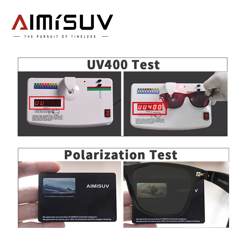 

AIMISUV HD Polarized Sunglasses Men's Square Driving Shades Male Sun Glasses For Men Vintage Brand Designer Oculos Gafas de sol