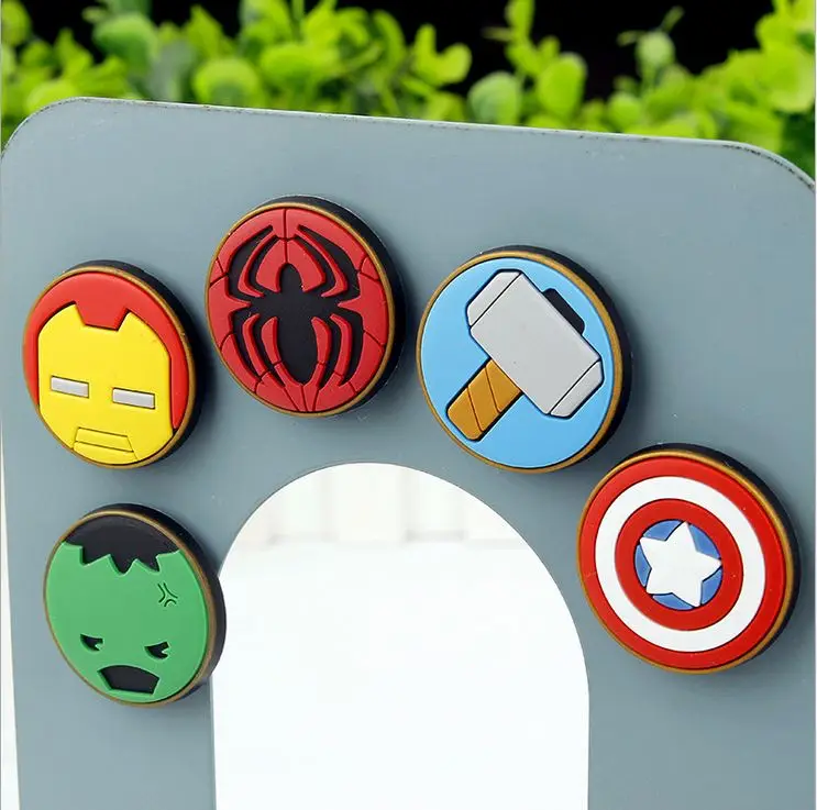 Прекрасный мультфильм Мстители союз Человек паук Халк Капитан Америка Железный