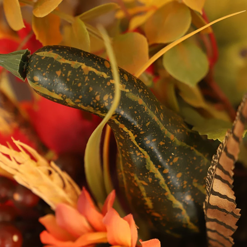 HOYVJOY рожок Dired Flowers Punpkin подсолнухи украшения 45 см большие искусственные цветы для
