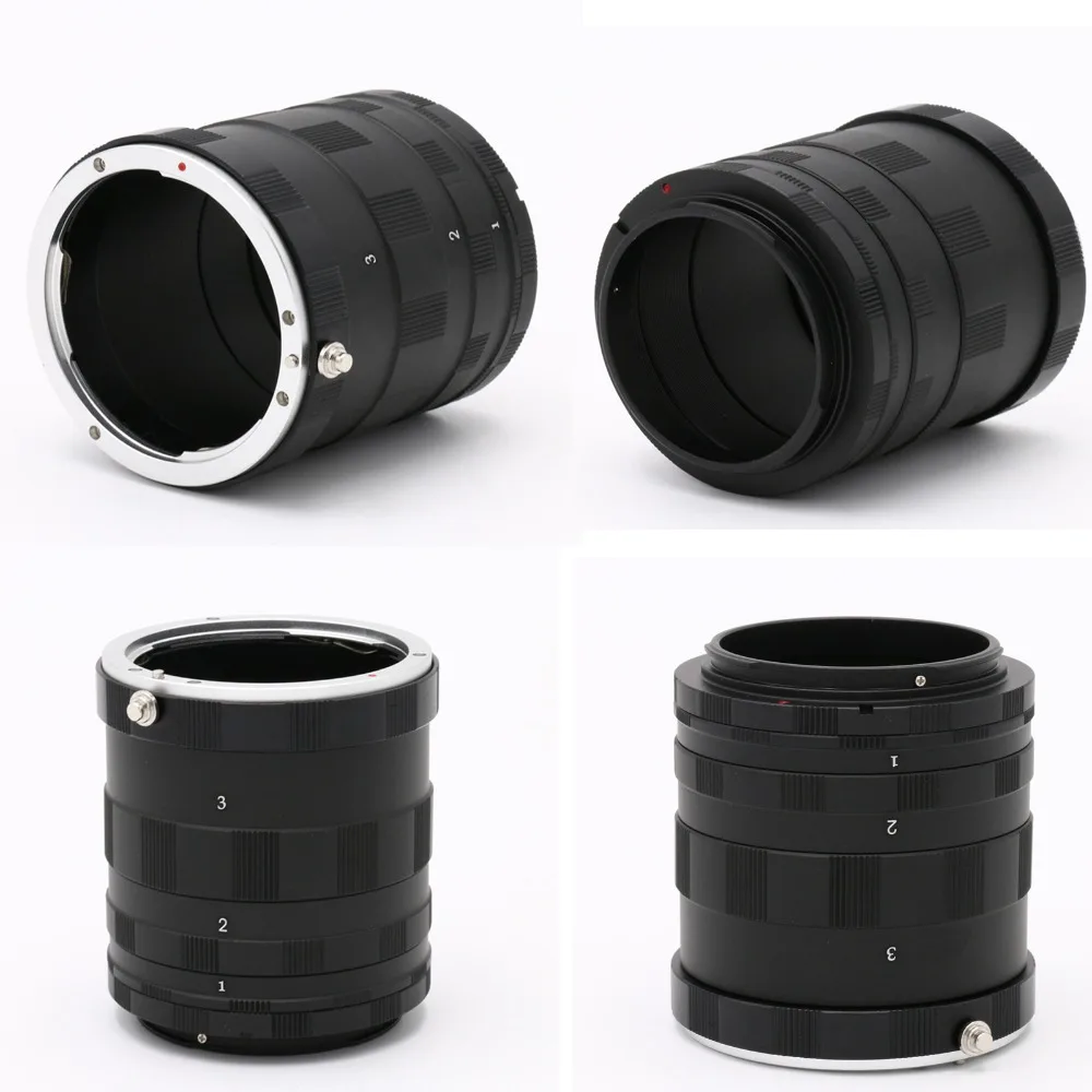 Металлическое макроудлинительное кольцо для Canon EOS EF S 1100D 1200D 760D 750D 700D 650D 600D 60D 70D 100D