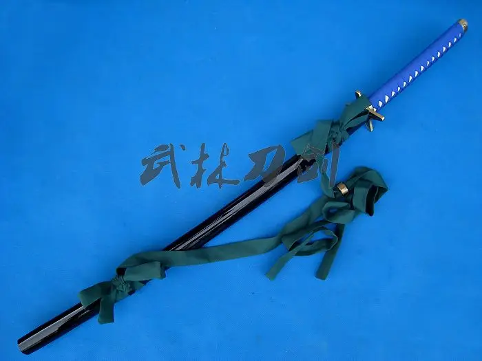 S1620 BLEACH HITSUGAYA TOUSHIRO shiro CHAN HYOURINMARU меч с темно синим поясом 41&quot|sword sword|sword beltsword bleach |