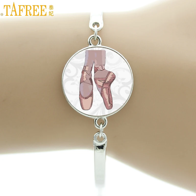 TAFREE винтажные балетки браслет для женщин Элегантный балетный танец