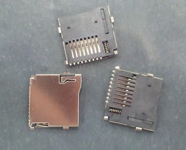 50 шт./лот разъем для TF-карты micro sd-карты колода памяти наборы TF-карт с